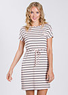 logo shortsleeve dress, rose stripes, Dresses, Pink