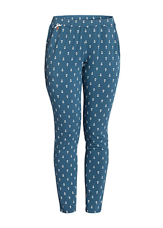Summer Pants capri camping, be my little anchor, Trousers, Blue