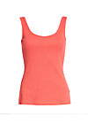 eternal excercise, red melon rib, Tops, Red