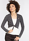 perty wrap, swinging seeds, Knitted Jumpers & Cardigans, Black