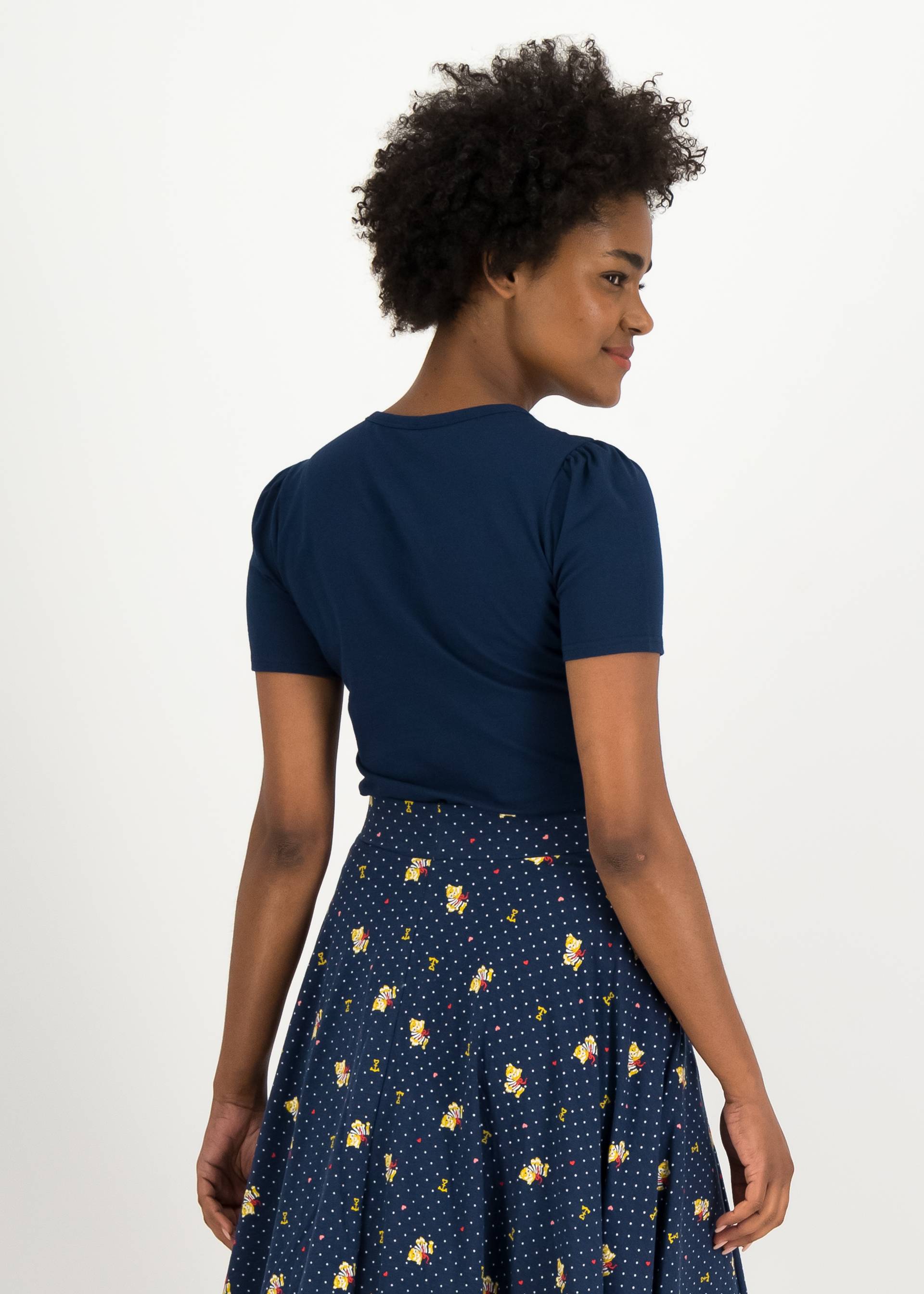 T-Shirt Criss Cross Cœur, bleu de la mer, Tops, Blue