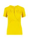 T-Shirt Criss Cross Cœur, jaune soleil, Shirts, Gelb