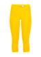 Capri Leggings Cropped Laune Legs, jaune soleil, Hosen, Gelb