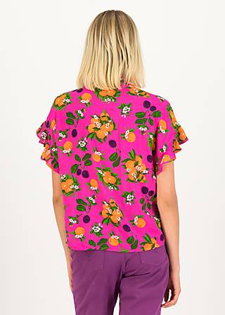 Sommerbluse Cubistic Romance, le coeur joyeux, Blusen & Tuniken, Rosa