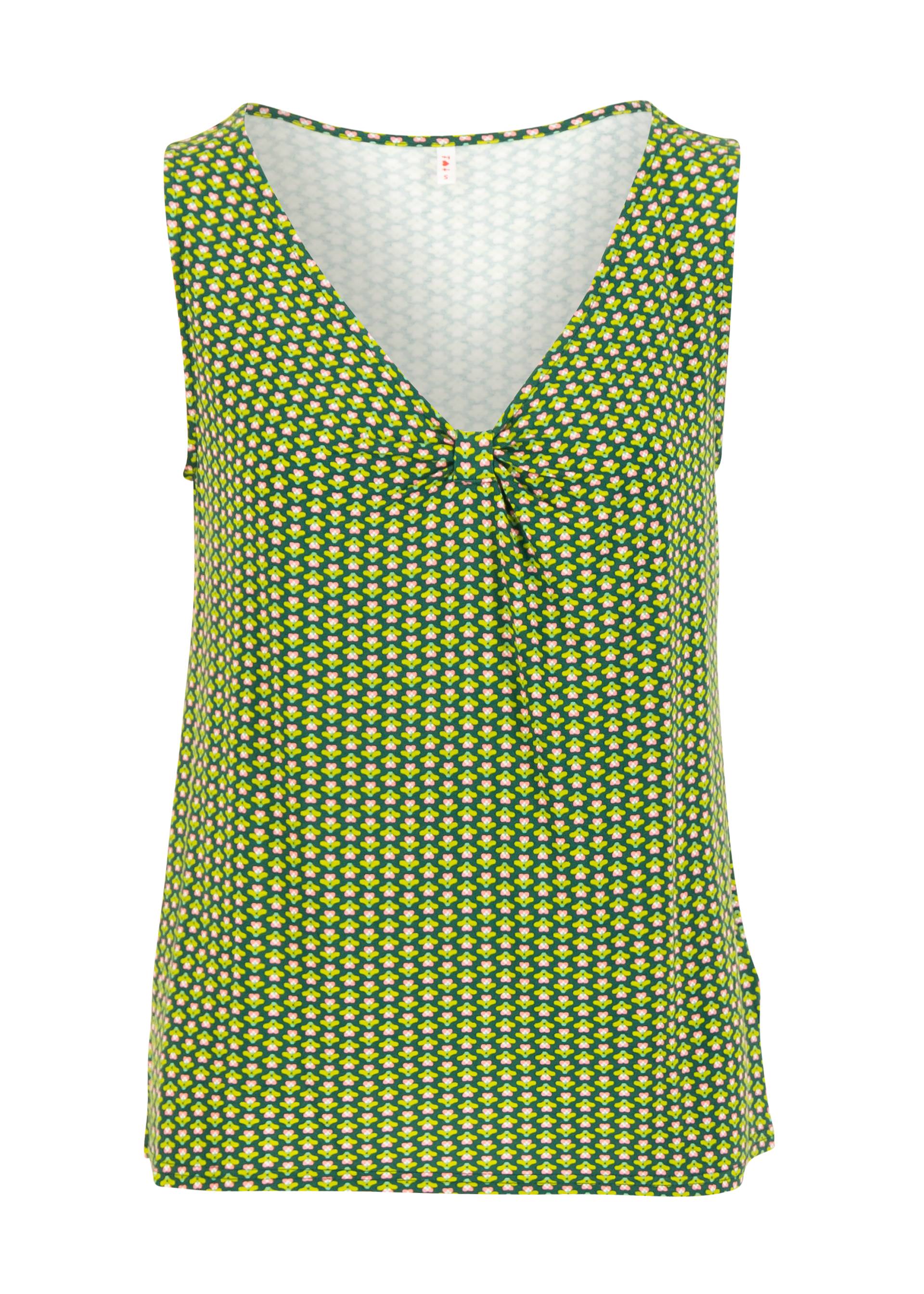 Sleeveless Top Graceful Belle, ma petite fleur, Tops, Green