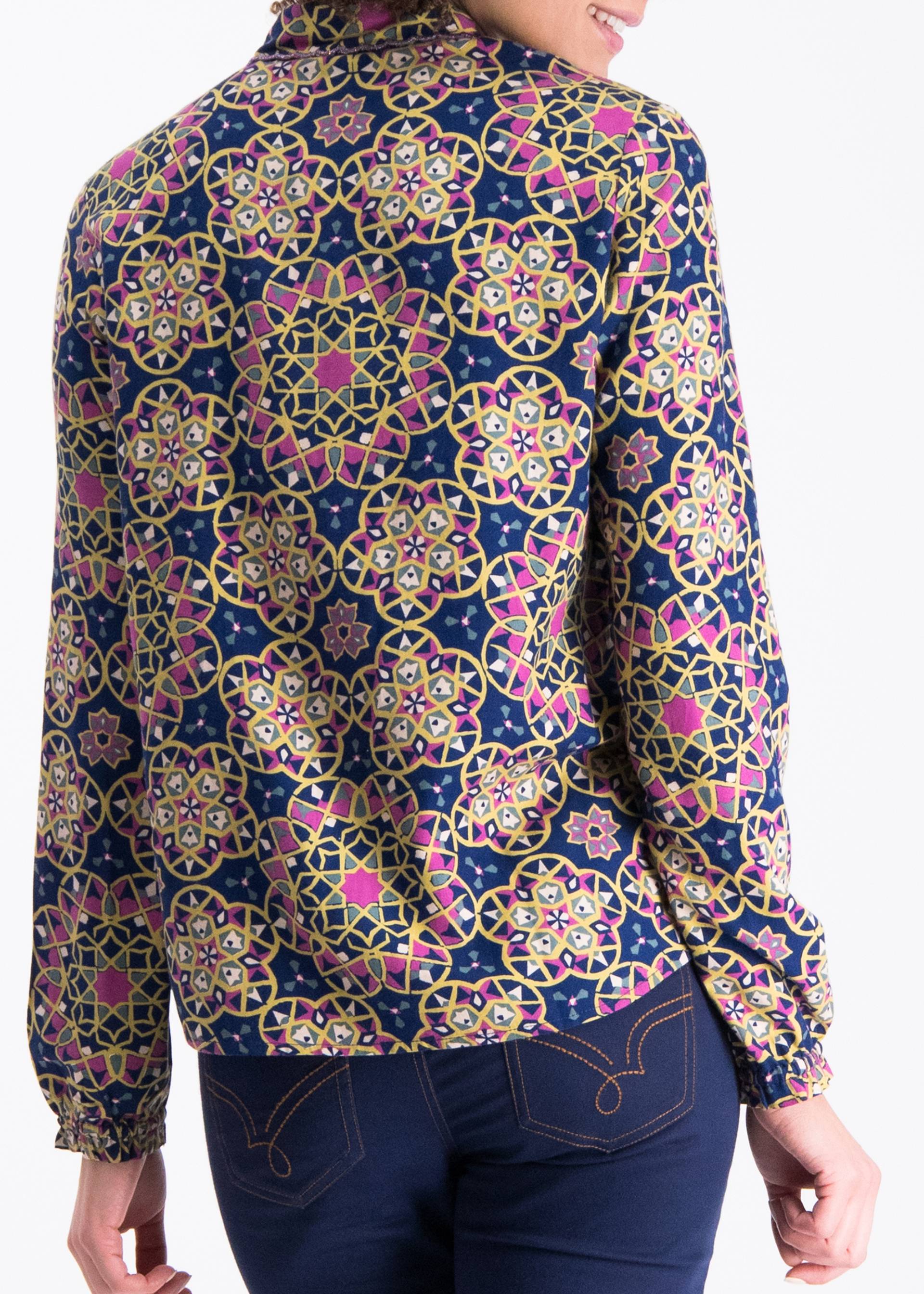 Bluse take a bow, magic carpet, Blusen & Tuniken, Blau