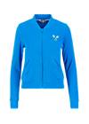 Blouson Crossed Rackets, cheerful modern blue, Zip jackets, Blue