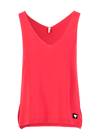 Sleeveless Top Heatwave Hush, flawless red knit, Shirts, Red