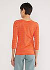 Breton shirt Oh Marine, delightful stripes, Shirts, Orange