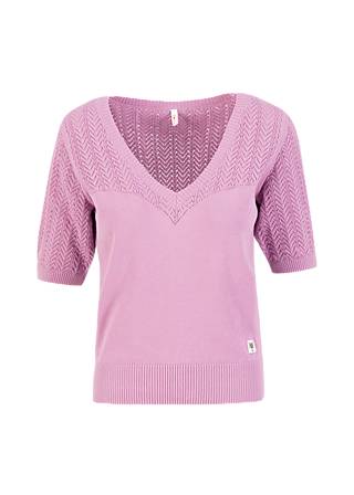 Knitted Jumper Pretty Preppy, traditional lilac knit, Knitted Jumpers & Cardigans, Purple