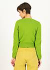 Cardigan Save the World, stunningly green knit, Strickpullover & Cardigans, Grün