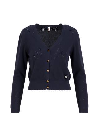 Cardigan Save the World, stunningly blue knit, Knitted Jumpers & Cardigans, Blue