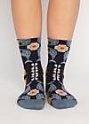 Baumwollsocken Sensational Steps, romantic fish socks, Socken, Blau
