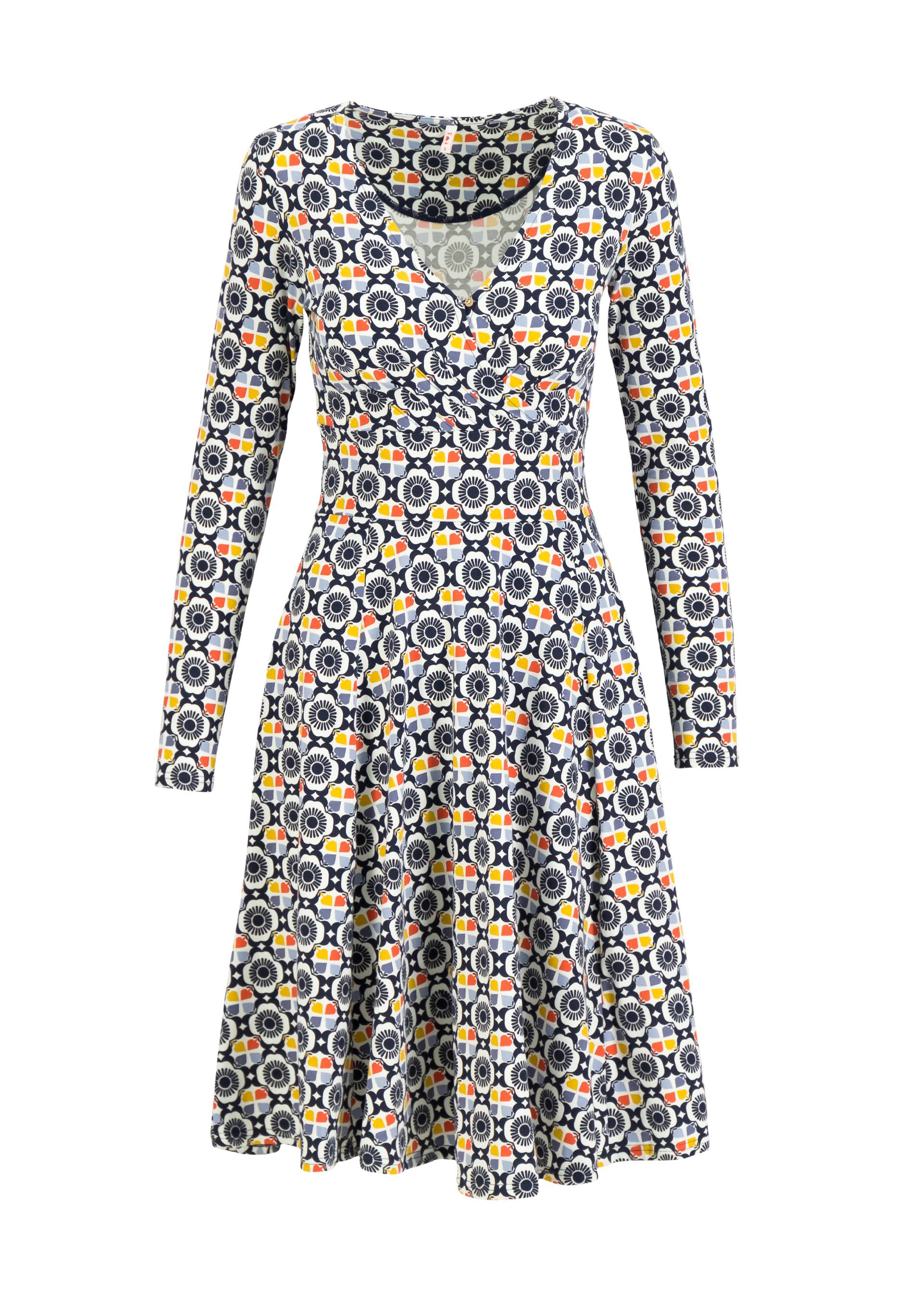 Jerseykleid Shalala Tralala, immortal flower, Kleider, Blau