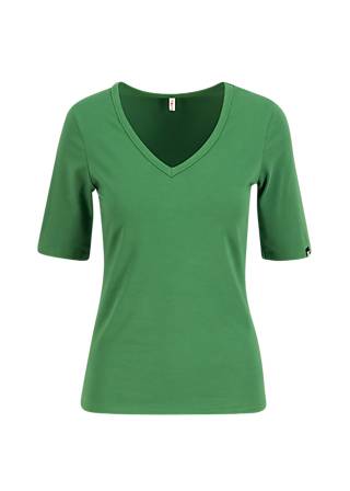 T-Shirt Sunshine Camp, soft apple green, Tops, Green