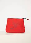 Makeup Bag Beauty Friend, eco red, Accessoires, Red