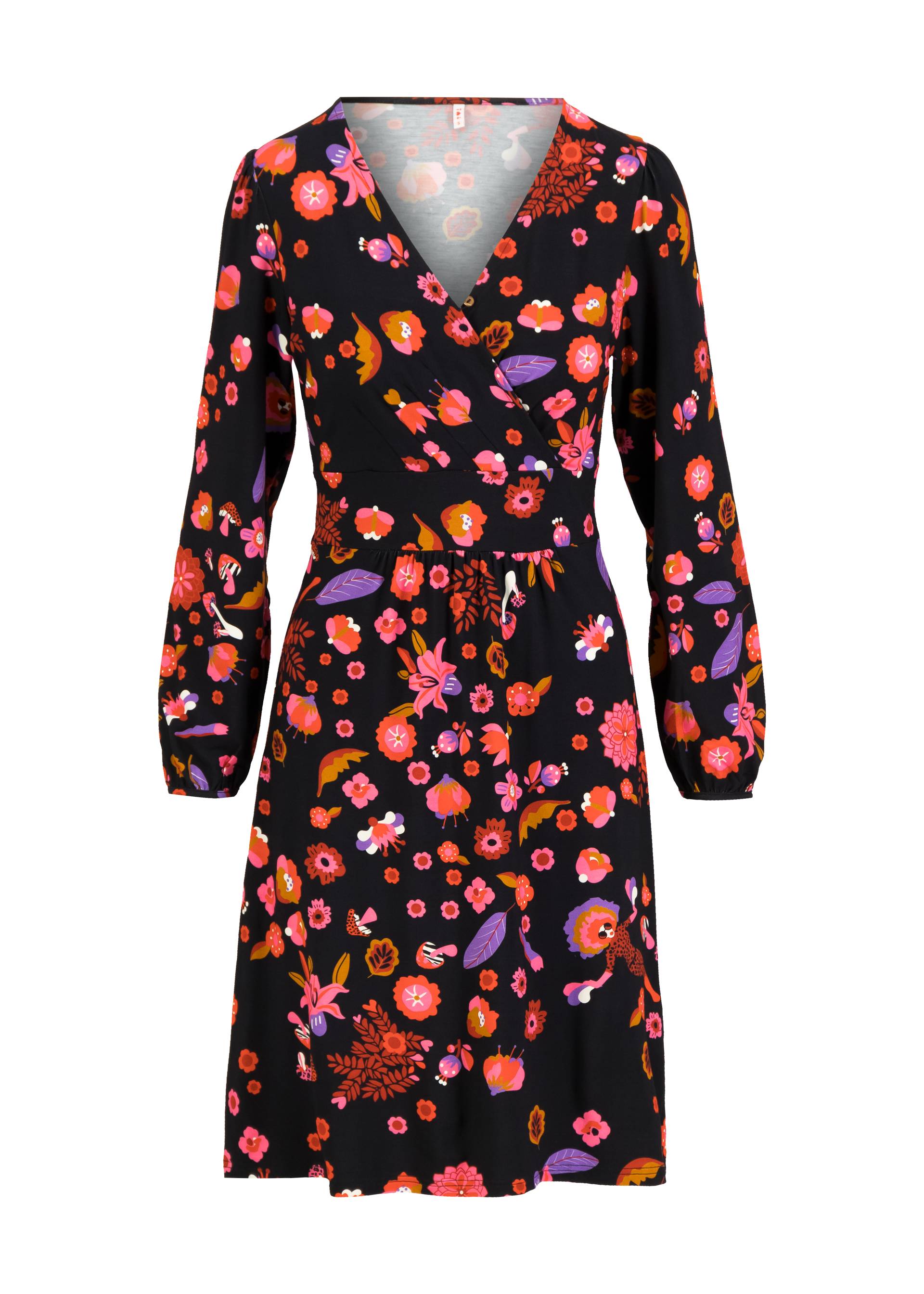 Jerseykleid Something old Something new, we are party animals, Kleider, Schwarz