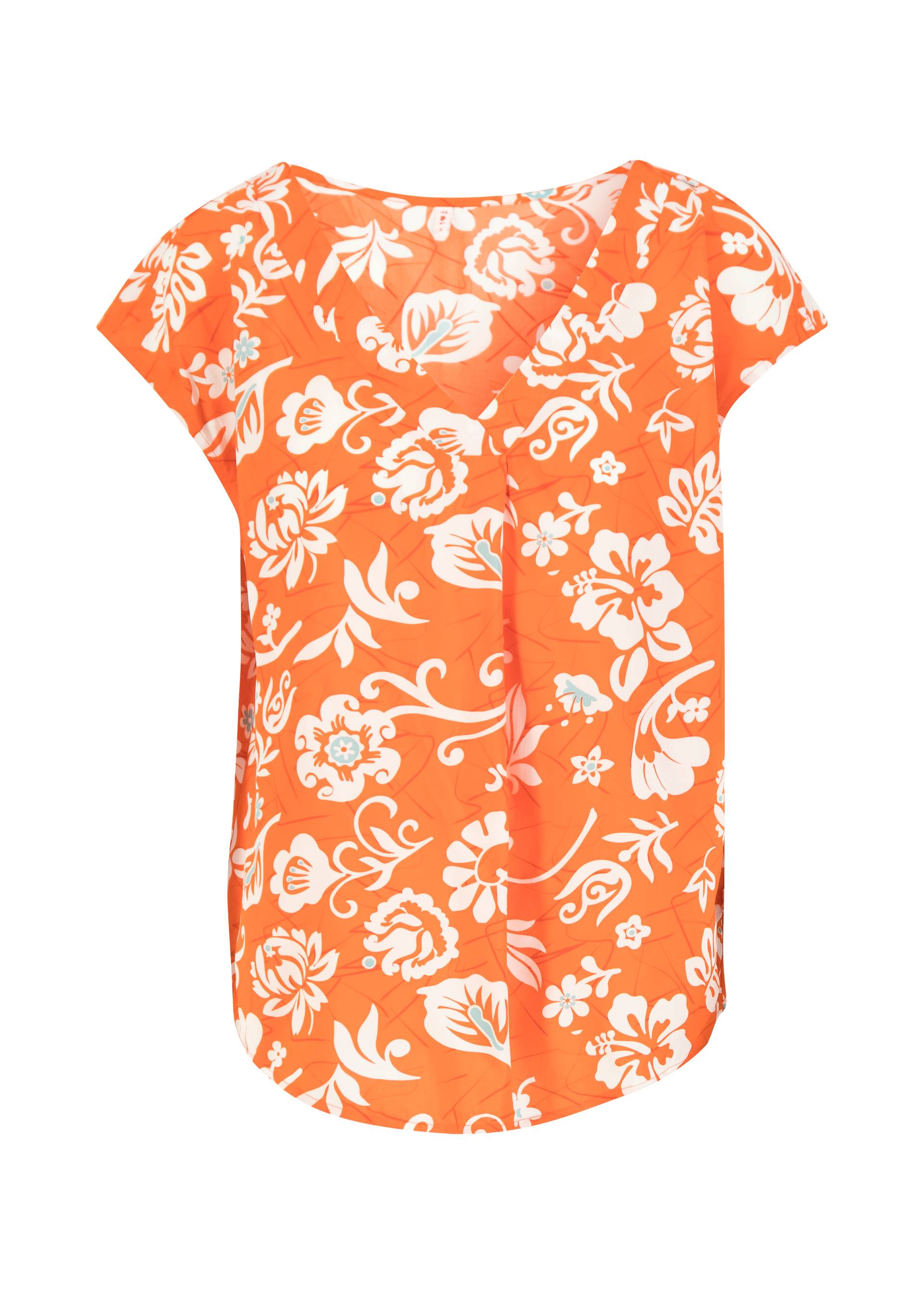 Shirt Liberty Maniac, tropical paradise feeling, Blusen & Tuniken, Orange