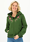 Zip Top aura paramour, garden green, Zip jackets, Green