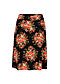 A-Line Skirt daily poetry, graceful harvest, Skirts, Black