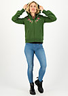 Zip Top aura paramour, garden green, Zip jackets, Green