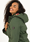 Winter jacket loving woods, green forest, Jackets & Coats, Green