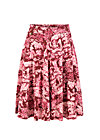 Circle Skirt wooden heart, toile de romantic, Skirts, Red
