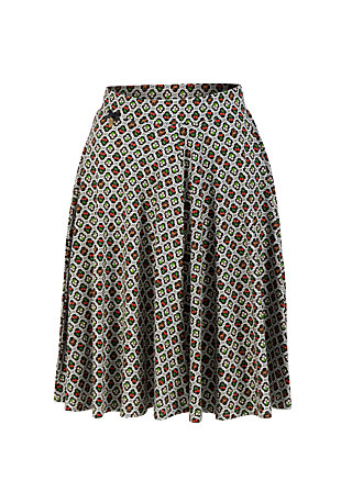 Tellerrock wooden heart, forest picknick, Röcke, Schwarz