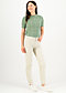 Low Rise Trousers Mid Waist Slim, white oat, Trousers, White