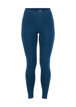 Cotton Leggings Totally Thermo, blue highland, Trousers, Blue