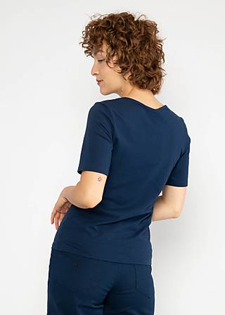 T-Shirt Balconnet Féminin, dark ultramarine blue, Tops, Blue