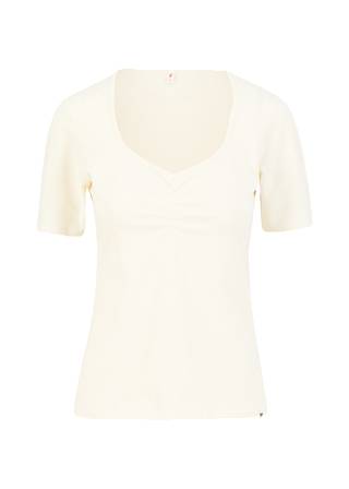 T-Shirt Balconnet Féminin, fluffy cotton white, Shirts, Weiß