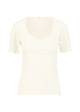 T-Shirt Balconnet Féminin, fluffy cotton white, Shirts, Weiß