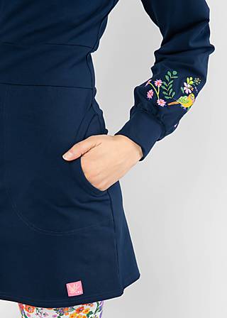 Zip Top Bi Bim Butze, blue budgie fly, Sweatshirts & Hoodies, Blue