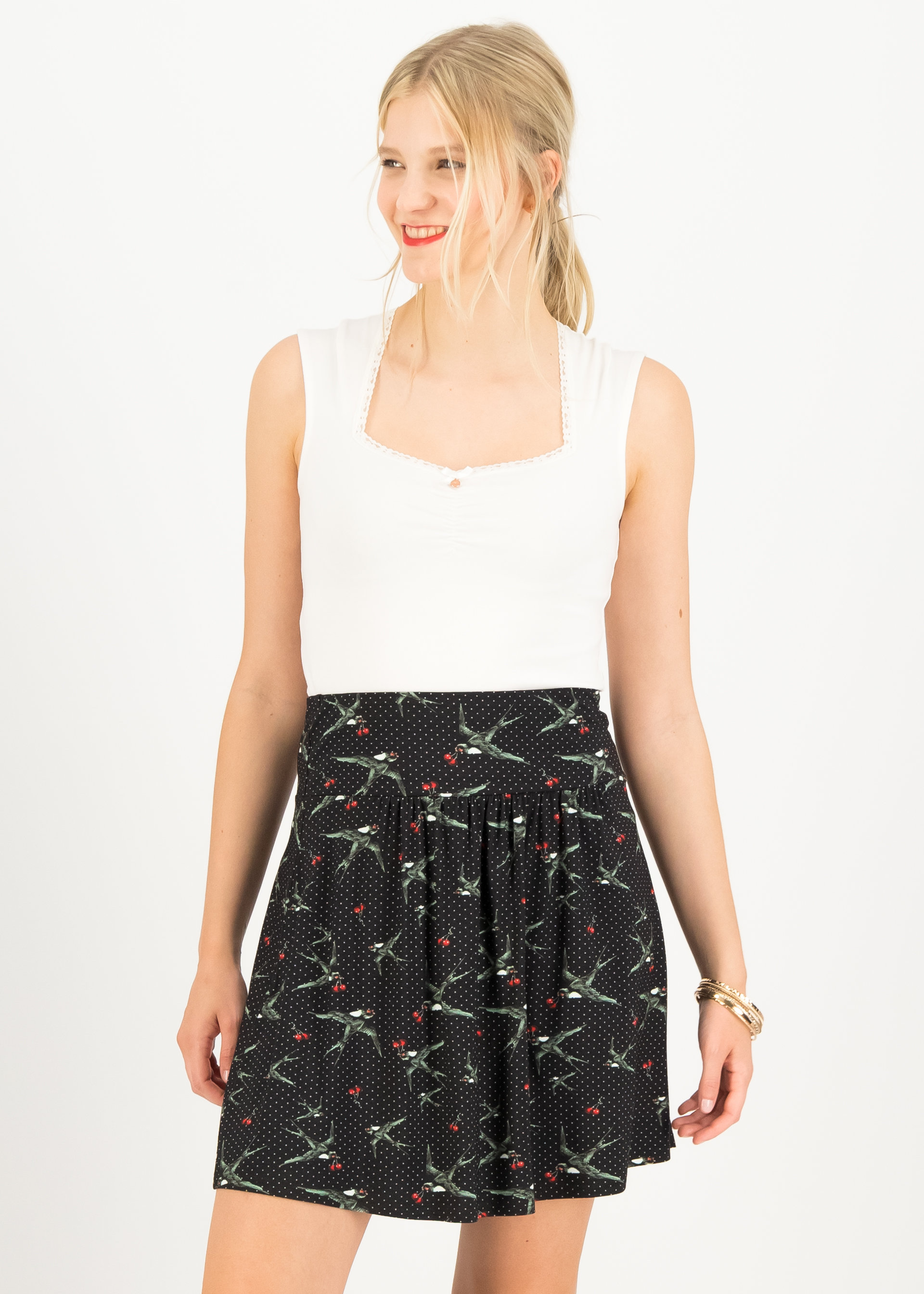 Minirock Delicious Rendezvous, pretty fly, R&ouml;cke, Schwarz