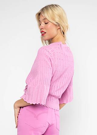 Sommer Cardigan Fairy Wrap, heliotrope lavender knit, Cardigans, Rosa