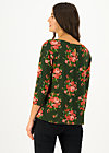 3/4 Sleeved Top flow slow, clima ballerina, Shirts, Green