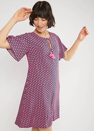 Minikleid Kaftan Wings, interlaced colors, Kleider, Lila