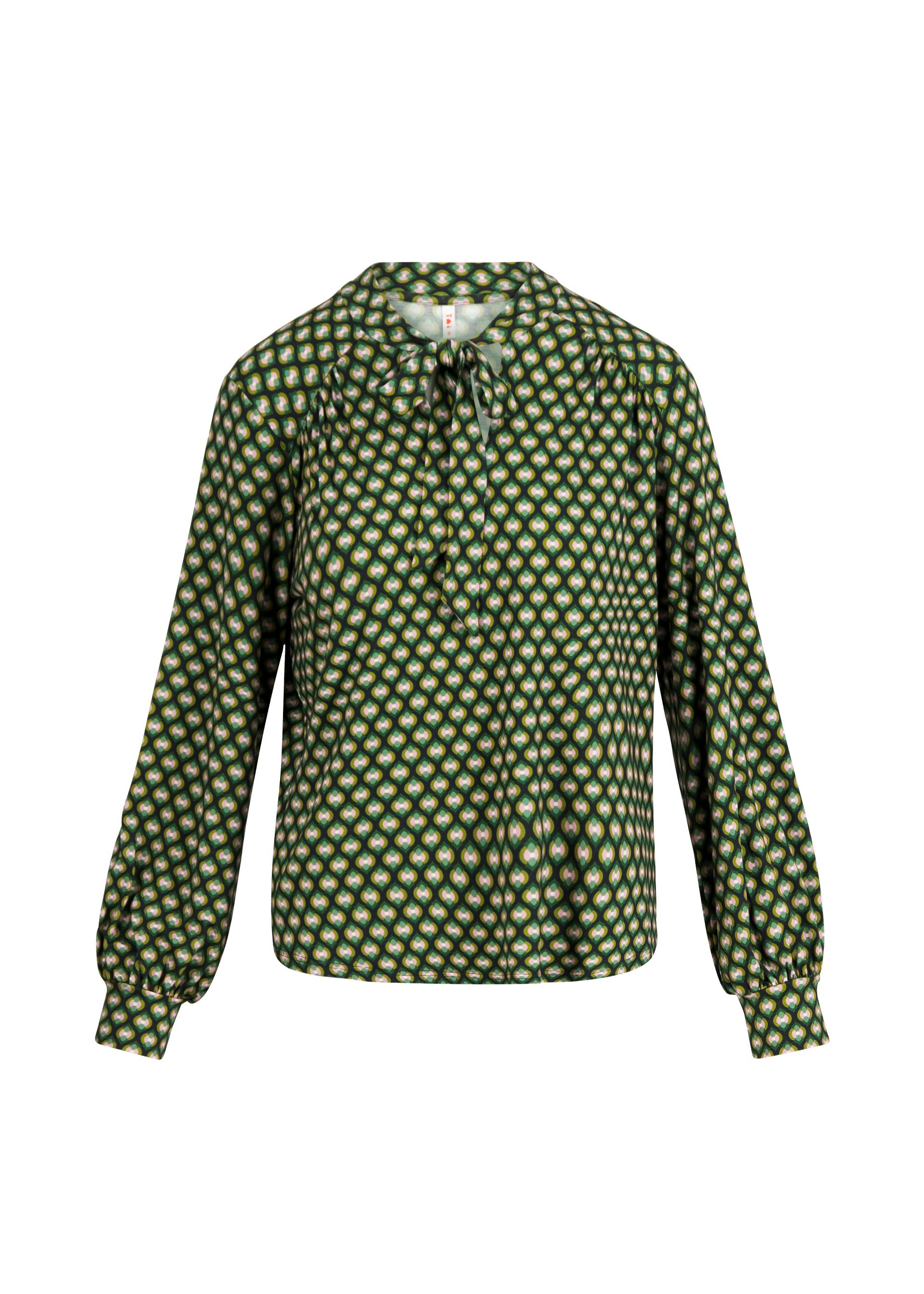 Schluppenbluse L'Odelette pour Helma, om plants, Blusen & Tuniken, Gr&uuml;n