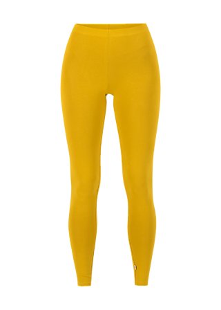 Cotton Leggings lovely legs, win gold, Trousers, Yellow