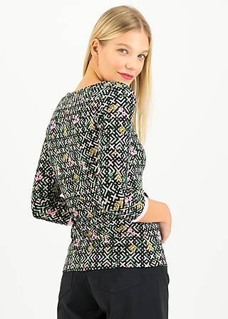 Jersey Top Oh Marine, sleeping beauty, Tops, Black