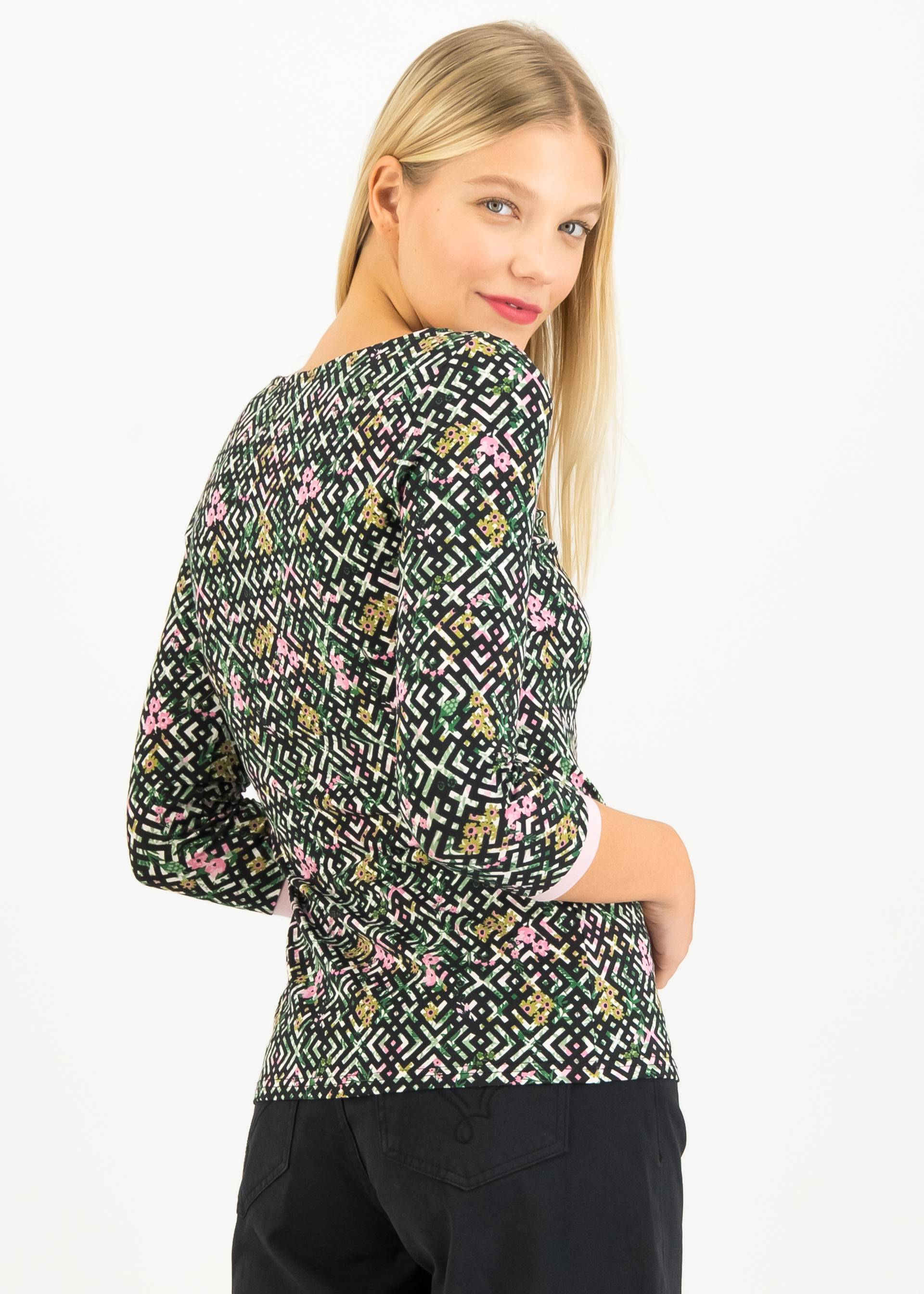 Jersey Top Oh Marine, sleeping beauty, Tops, Black