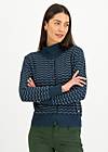 Cardigan Save the Brave Wave, feel free wave, Knitted Jumpers & Cardigans, Blue