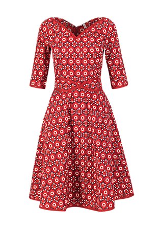 Festliches Kleid thanksgiving  love, mutroschka, Kleider, Rot