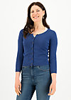 Cardigan Welcome to the Crew, azure skyline dots, Knitted Jumpers & Cardigans, Blue