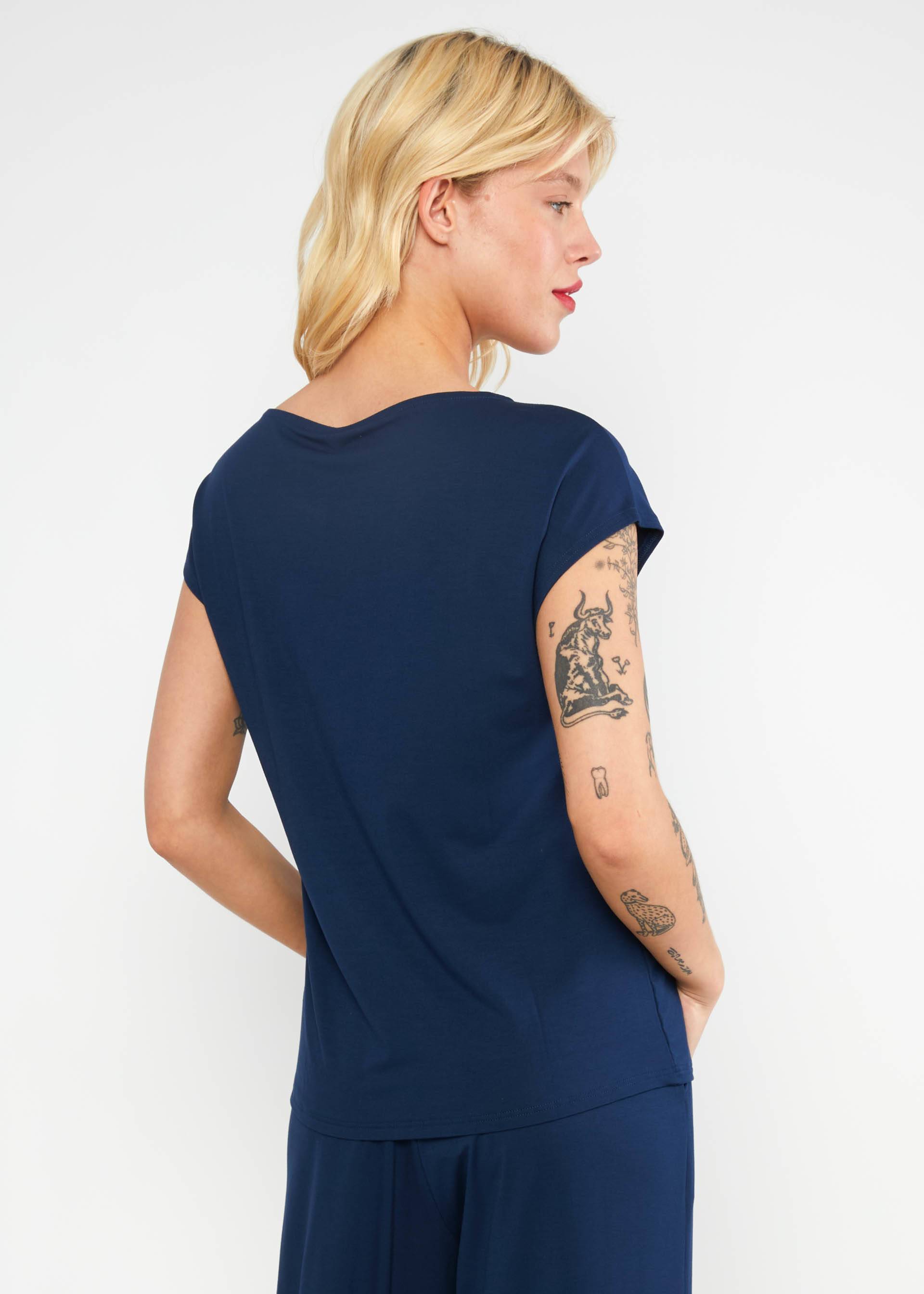 Shirt Breezy Flowgirl, inner cornflower blue, Shirts, Blau