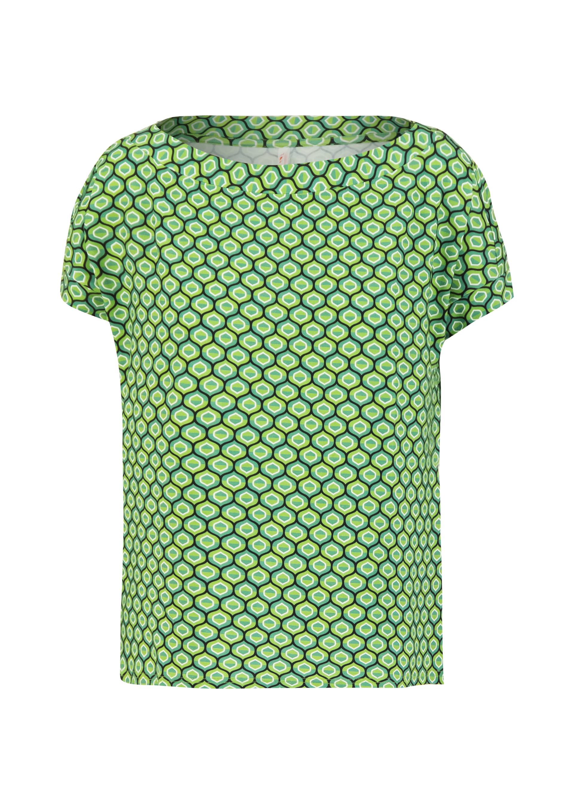 T-Shirt Flowgirl, spring pearl, Tops, Green