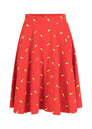 Circle Skirt Fullmoon Circle, vespa rossa, Skirts, Red