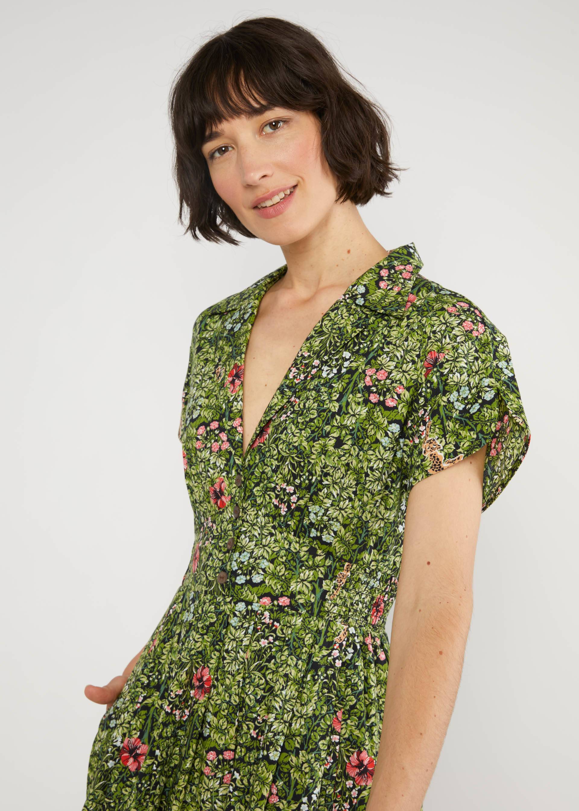 Midikleid Grand Opening, wild and shy, Kleider, Grün