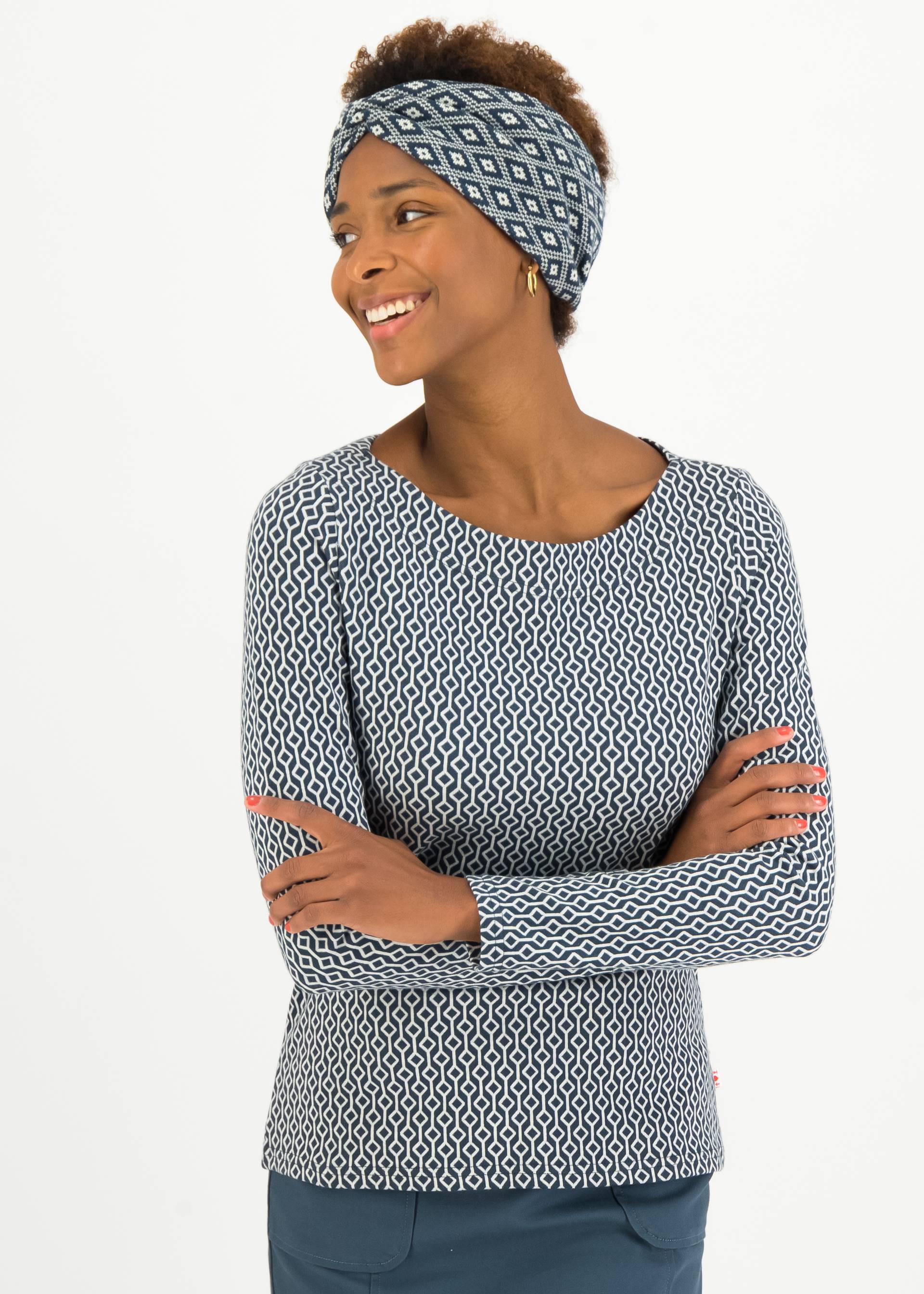 Longsleeve H&uuml;pfeherz, labyrinth of love, Shirts, Blau